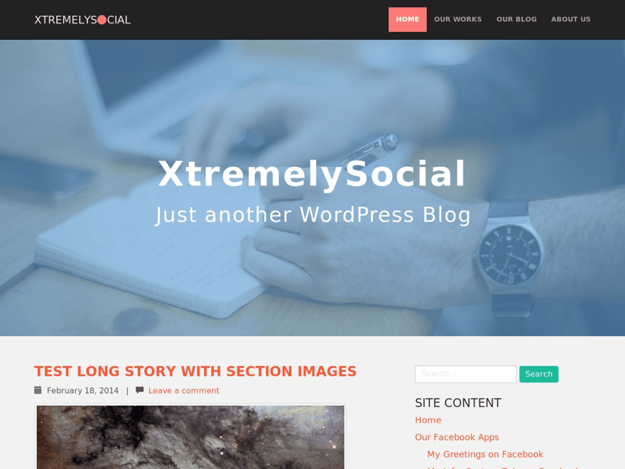 Spot Theme Screenshot